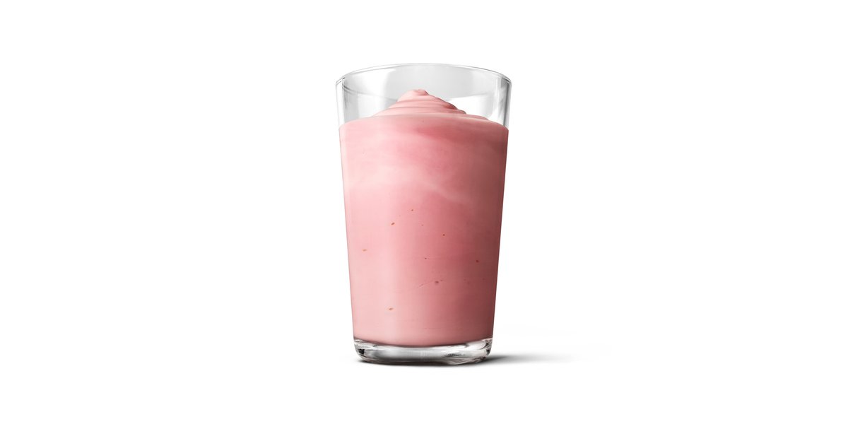Milkshake Jordbærsmak