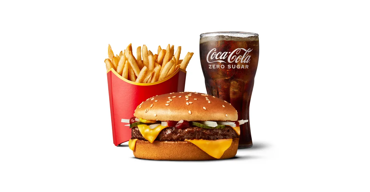 Quarter Pounder Meny