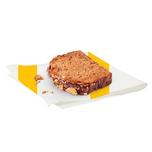 BANANA BREAD PRAJITURA CU BANANE SI ALUNE 65G
