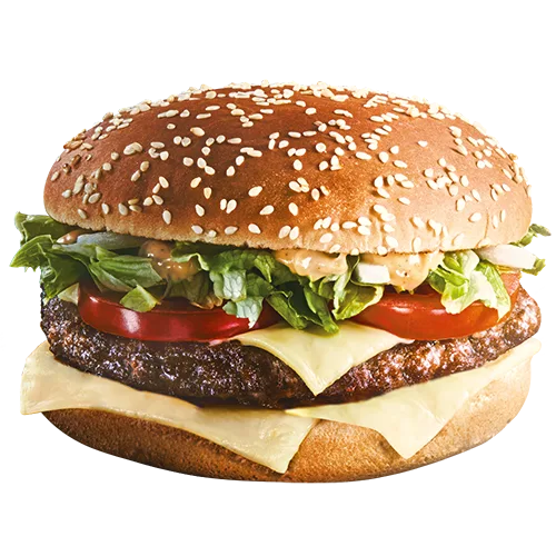 BIG TASTY BURGER VITA, BRANZA, LEGUME, SOS 321G