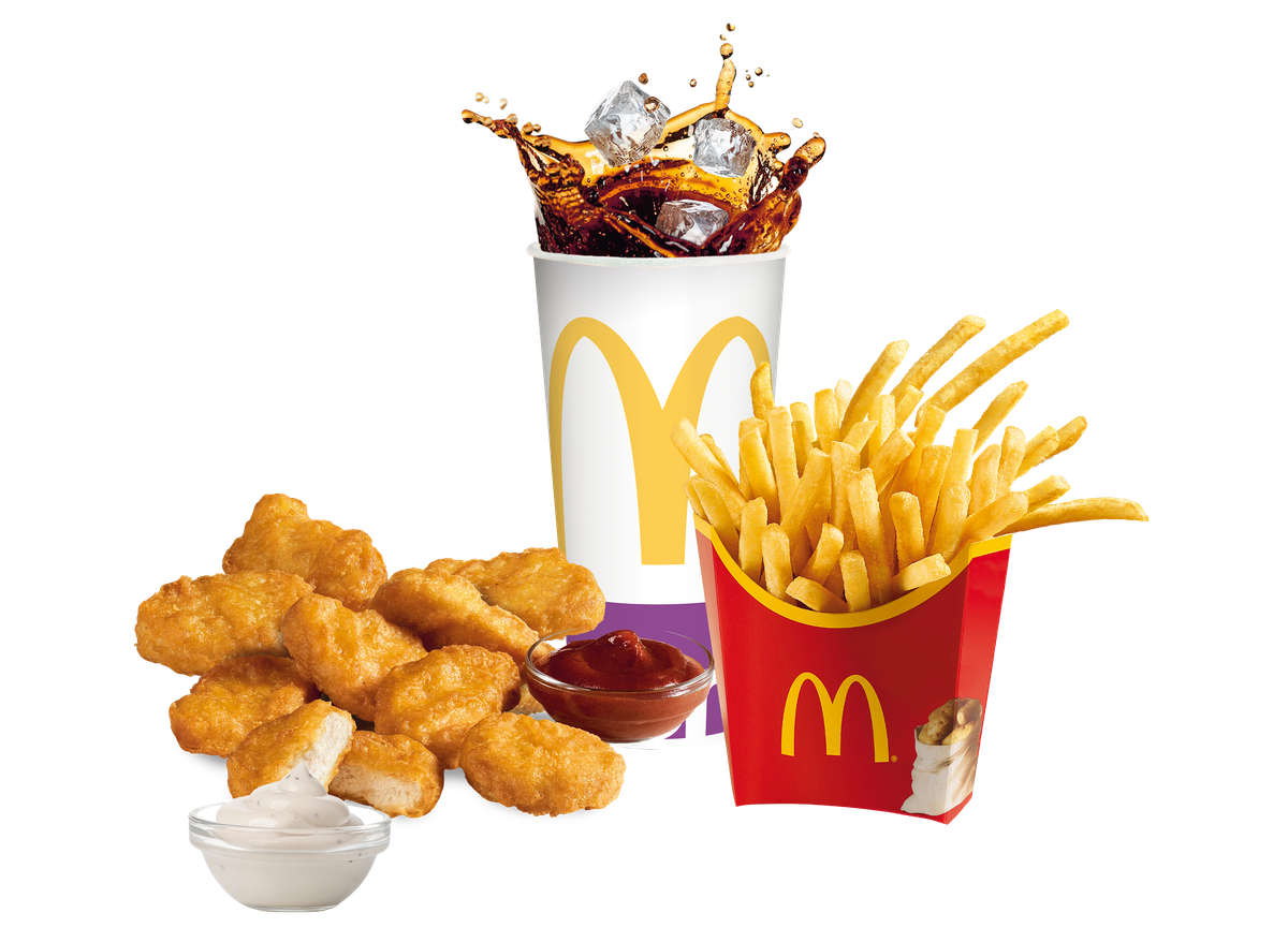 MENIU MARE CHICKEN MCNUGGETS 9 BUCATI