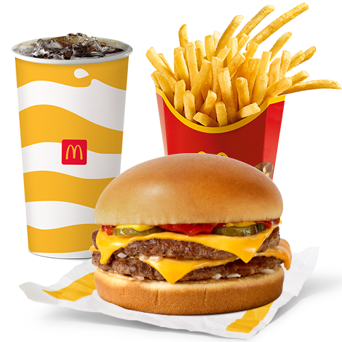 Meniu Maxi Dublu Cheeseburger