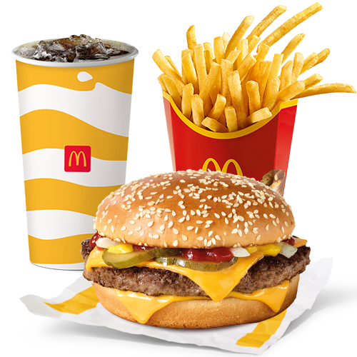 MENIU QUARTER POUNDER WITH CHEESE MARE