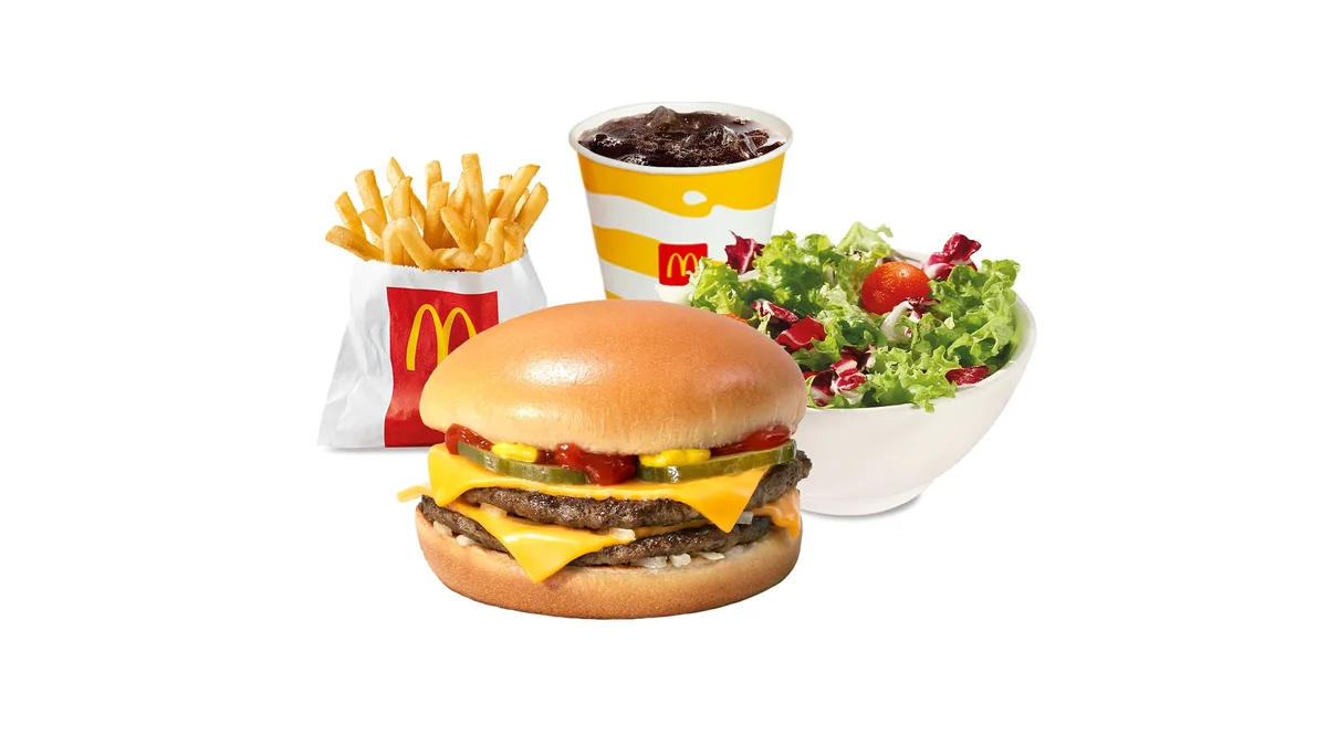Dupli Cheeseburger combo obrok