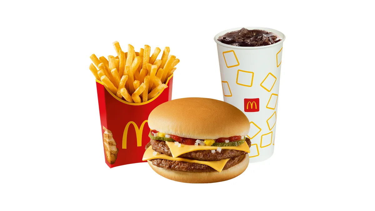 Dupli Cheeseburger obrok