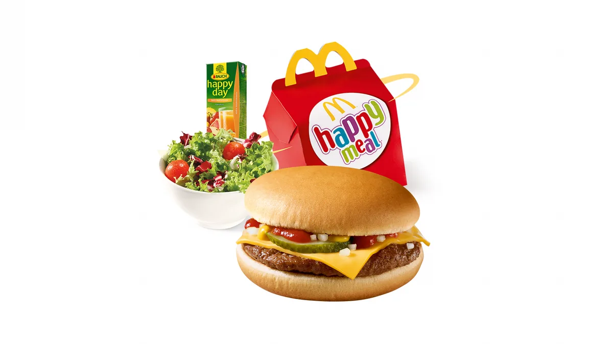 Happy Meal Cheeseburger