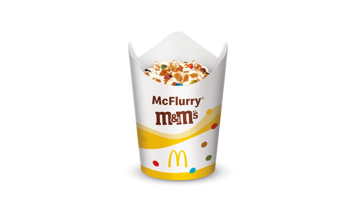 McFlurry MandM's karamela