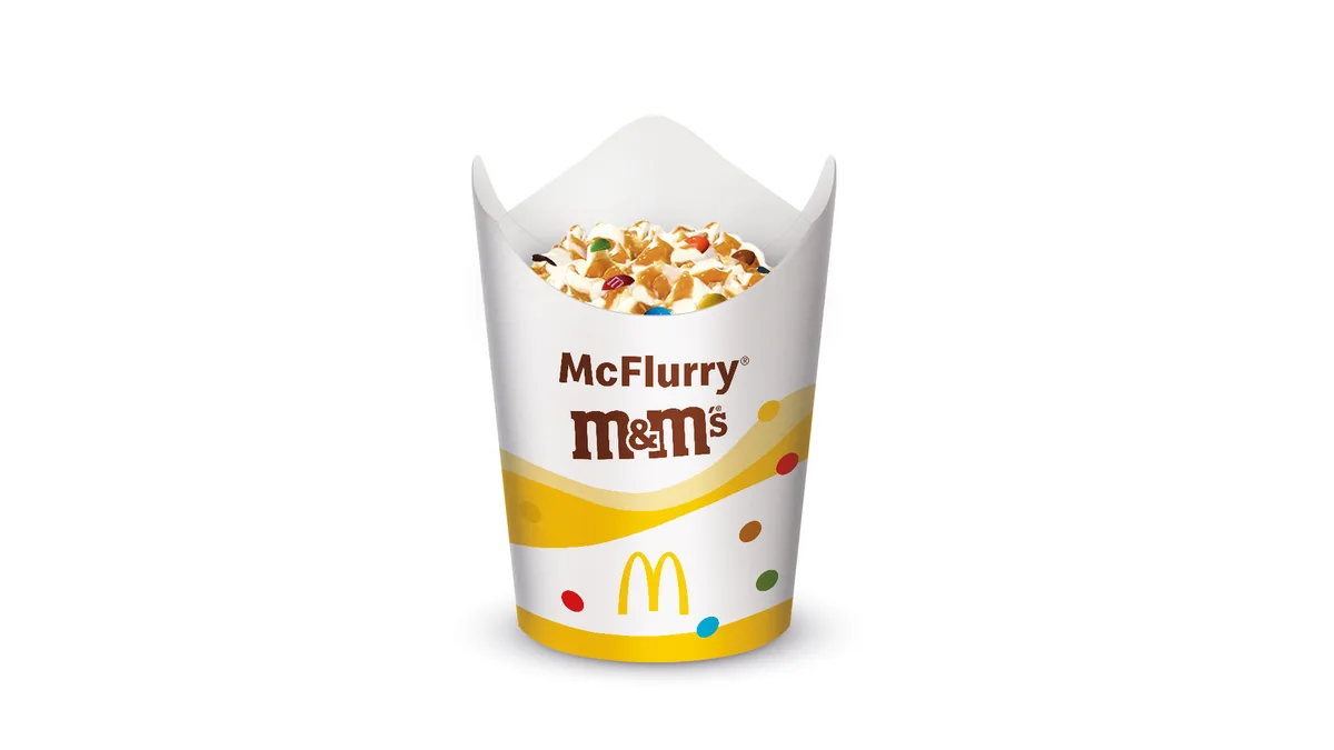 McFlurry MandM's nugat