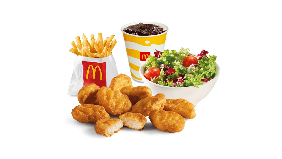 McNuggets 9 komada Combo obrok