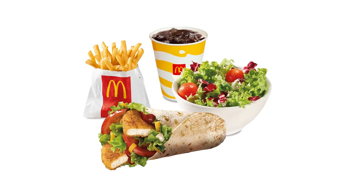 McWrap Crispy Chicken Combo obrok