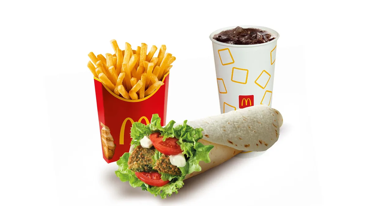 McWrap Veggie obrok