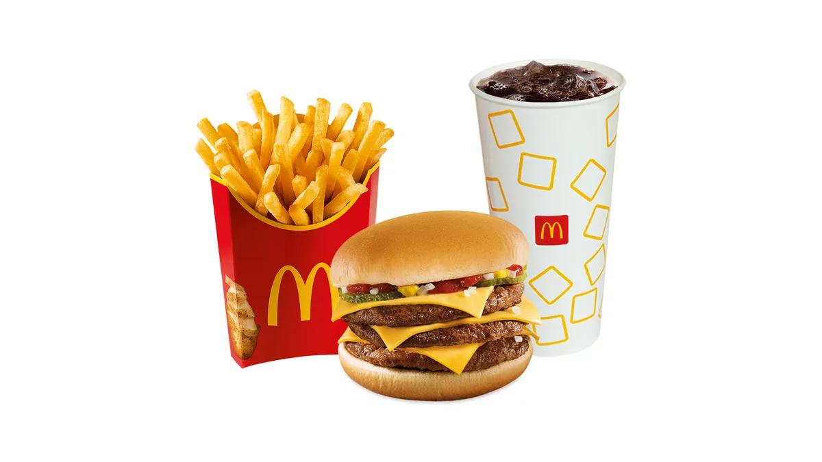 Triple Cheeseburger obrok