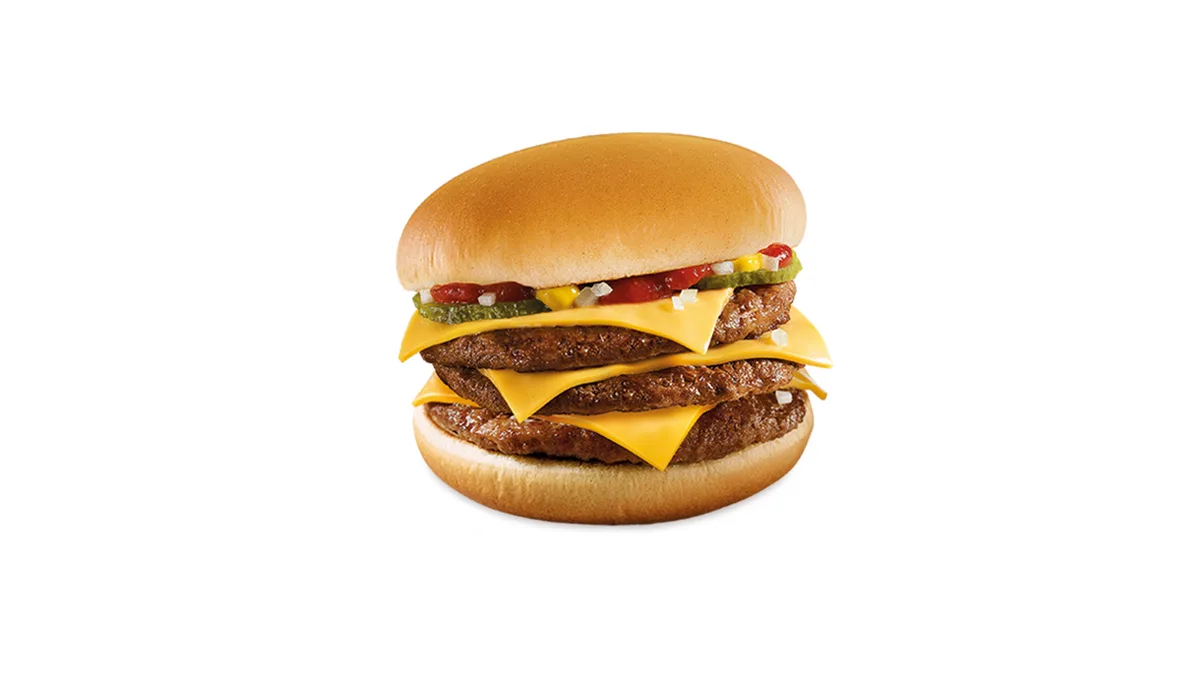 Triple Cheeseburger
