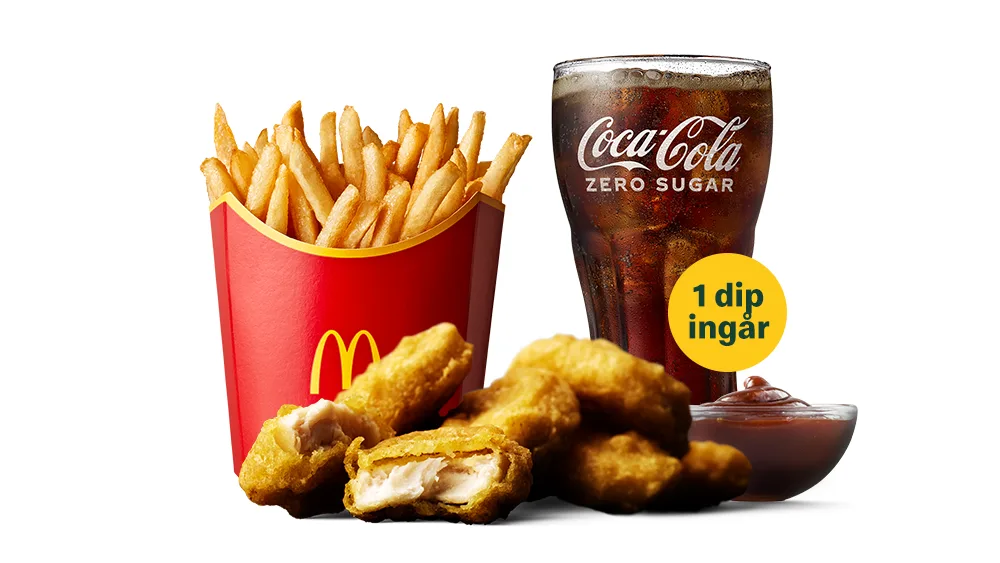 6 st Chicken McNuggets and Co