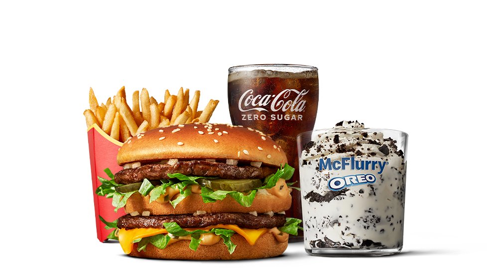 Big Mac and Co + McFlurry