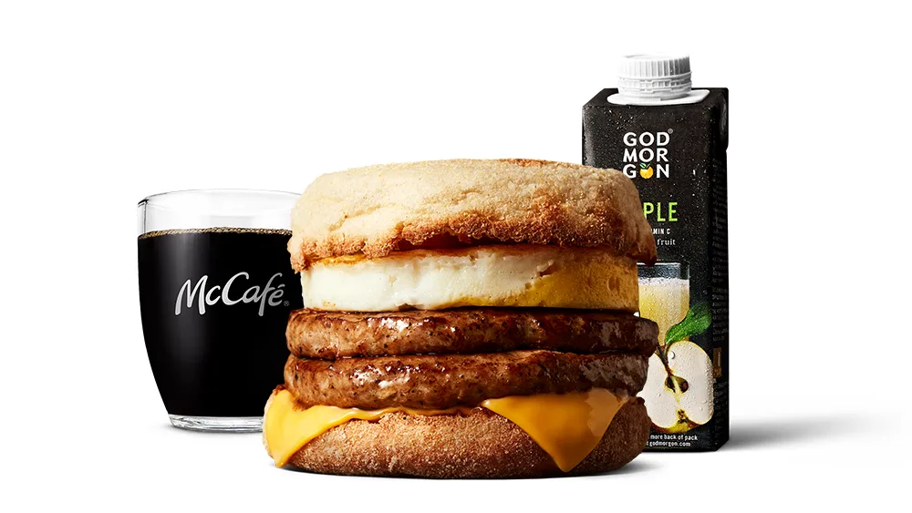 McMuffin Dubbel Sausage and Egg and Co