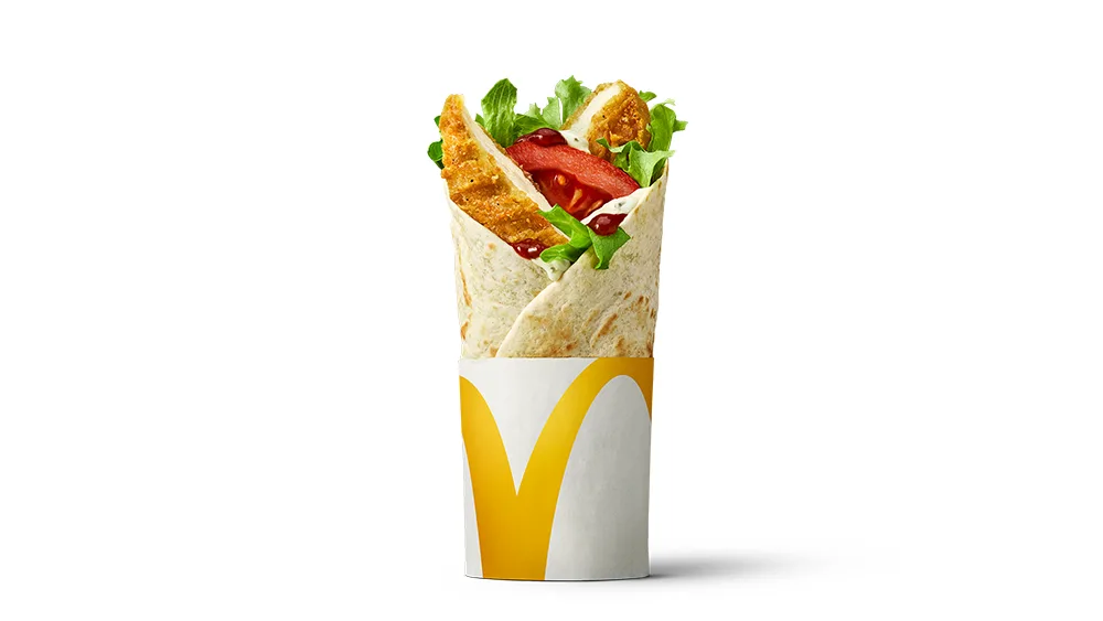 McWrap Salsa and Sour Cream Chicken
