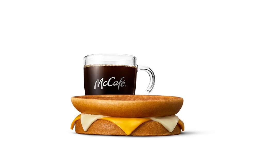 Mellan Kaffe and McToast Cheesy