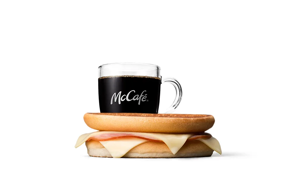 Mellan Kaffe and McToast Skinka