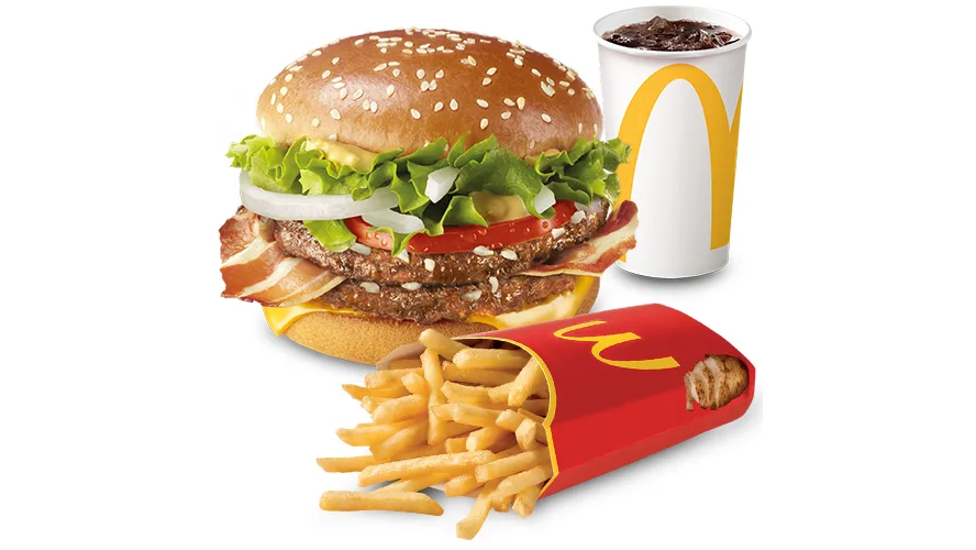 Bacon Cheese Burger Menu
