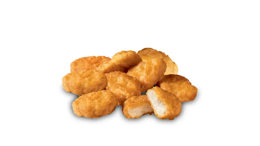 Chicken McNuggets (9 kosov) in 2 omaki
