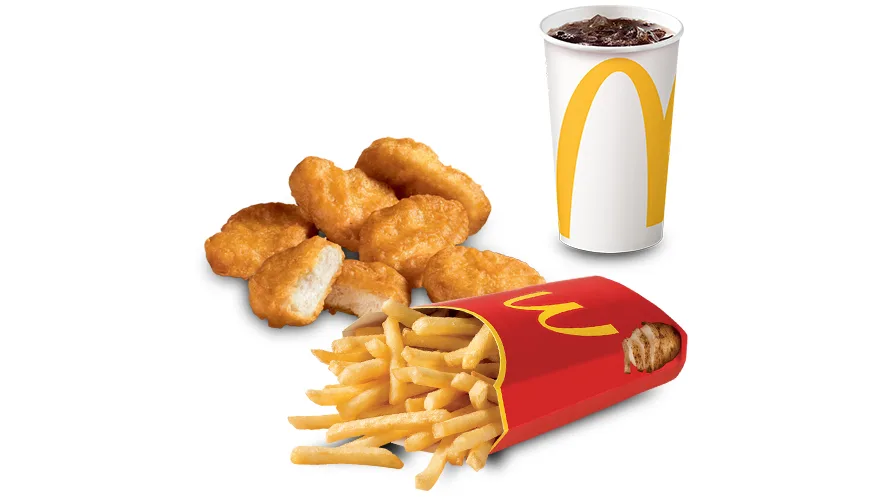 Chicken McNuggets Menu (6 kosov)