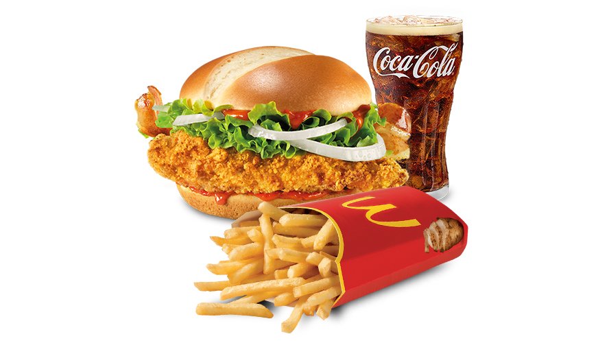 McCrispy Steakhouse Bacon Menu