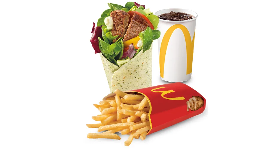 Plant Fresh Wrap Menu