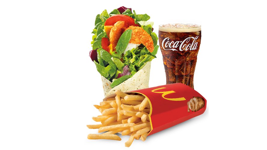 Shrimp Wrap Menu
