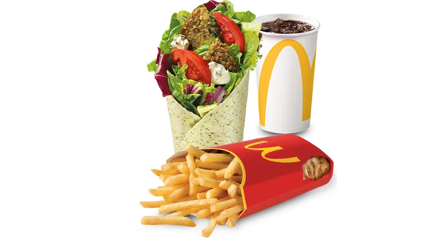 Wrap špinača sir Menu