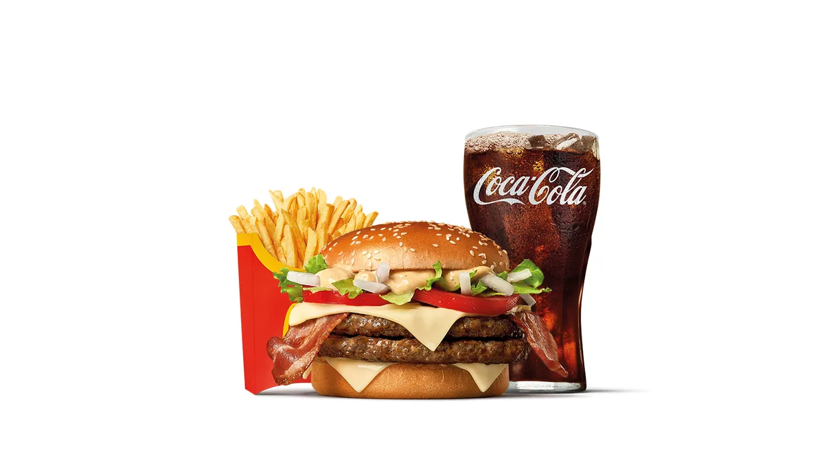 DOUBLE BIG TASTY BACON LARGE MEAL