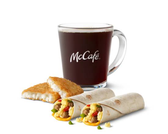 2 Sausage Burrito Meal (Sandwiches)
