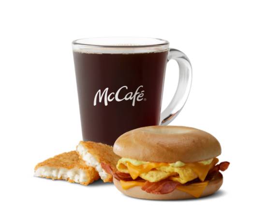 Bacon Egg Cheese Bagel Meal (Sandwiches)