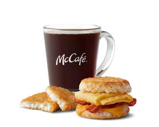 Bacon Egg Cheese Biscuit Meal (Sandwiches)