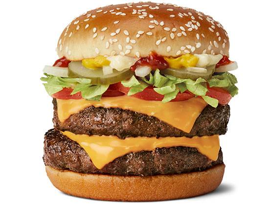 Double Quarter Pounder with Cheese Deluxe (Individual Items)