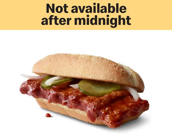 McRib (Individual Items)