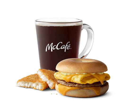 Sausage Egg Cheese Bagel Meal (Sandwiches)