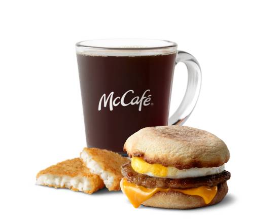 Sausage Egg McMuffin Meal (Sandwiches)