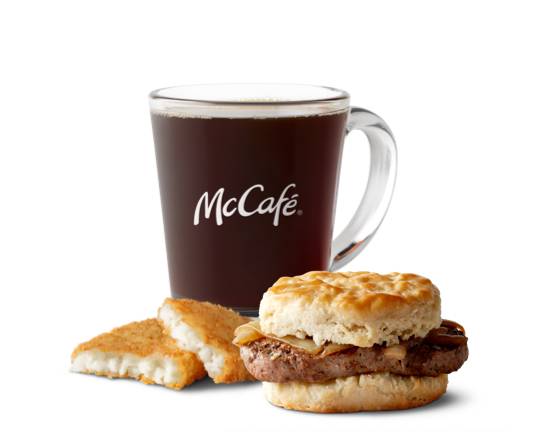 Steak Biscuit Meal (Sandwiches)