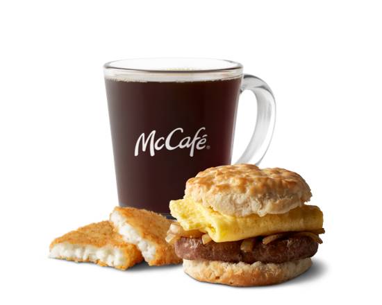 Steak Egg Biscuit Meal (Sandwiches)