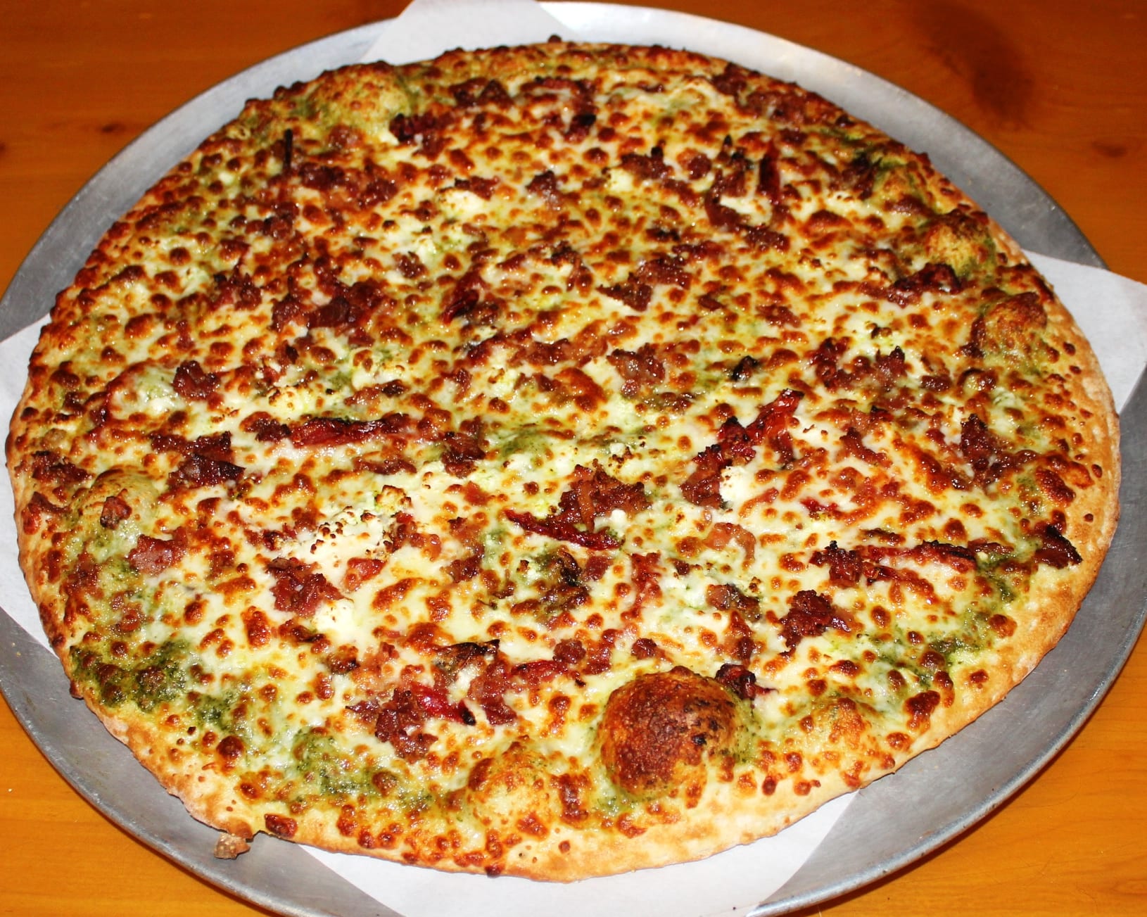 Gluten Free Pesto Roasted Garlic Supreme