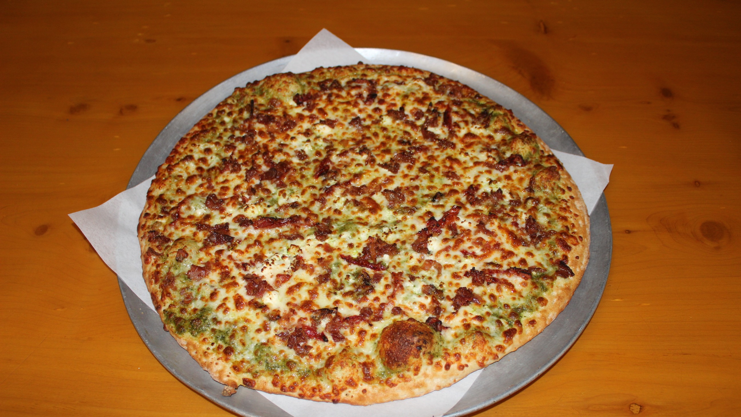 Pesto Roasted Garlic Supreme