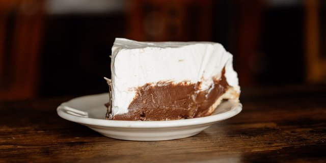 Chocolate Cream Pie Slice