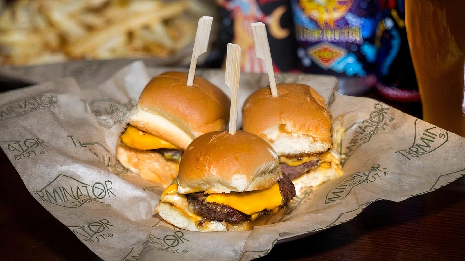 Cheeseburger Slider Trio