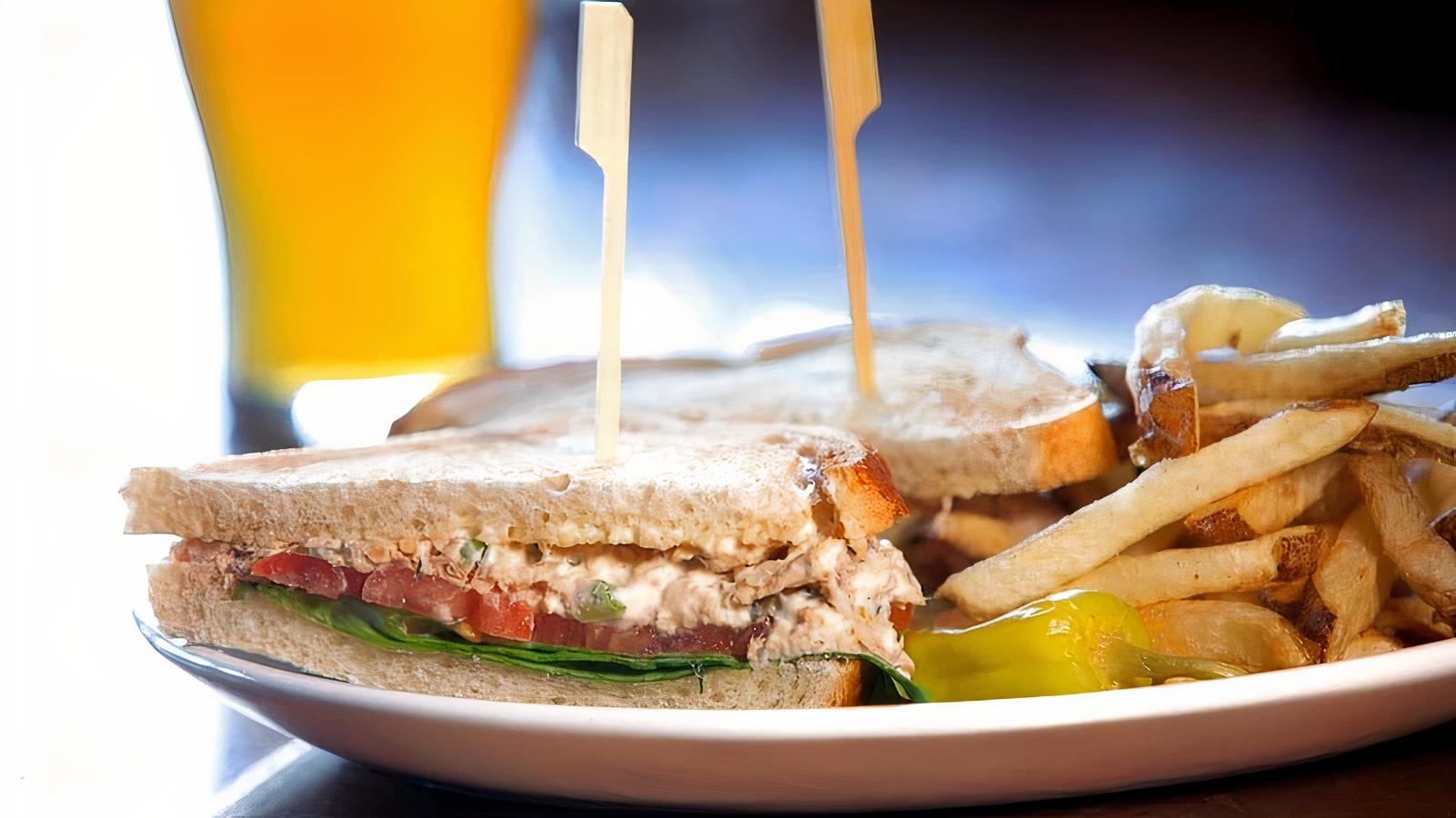 Dilly Tuna Salad Sandwich - Half