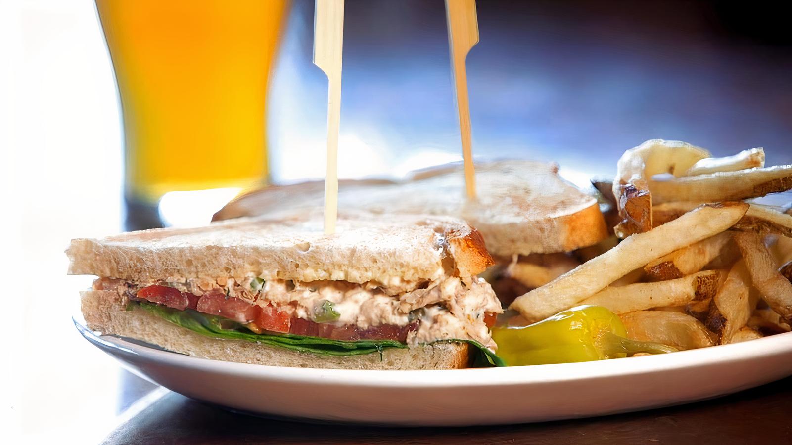 Dilly Tuna Salad Sandwich - Whole