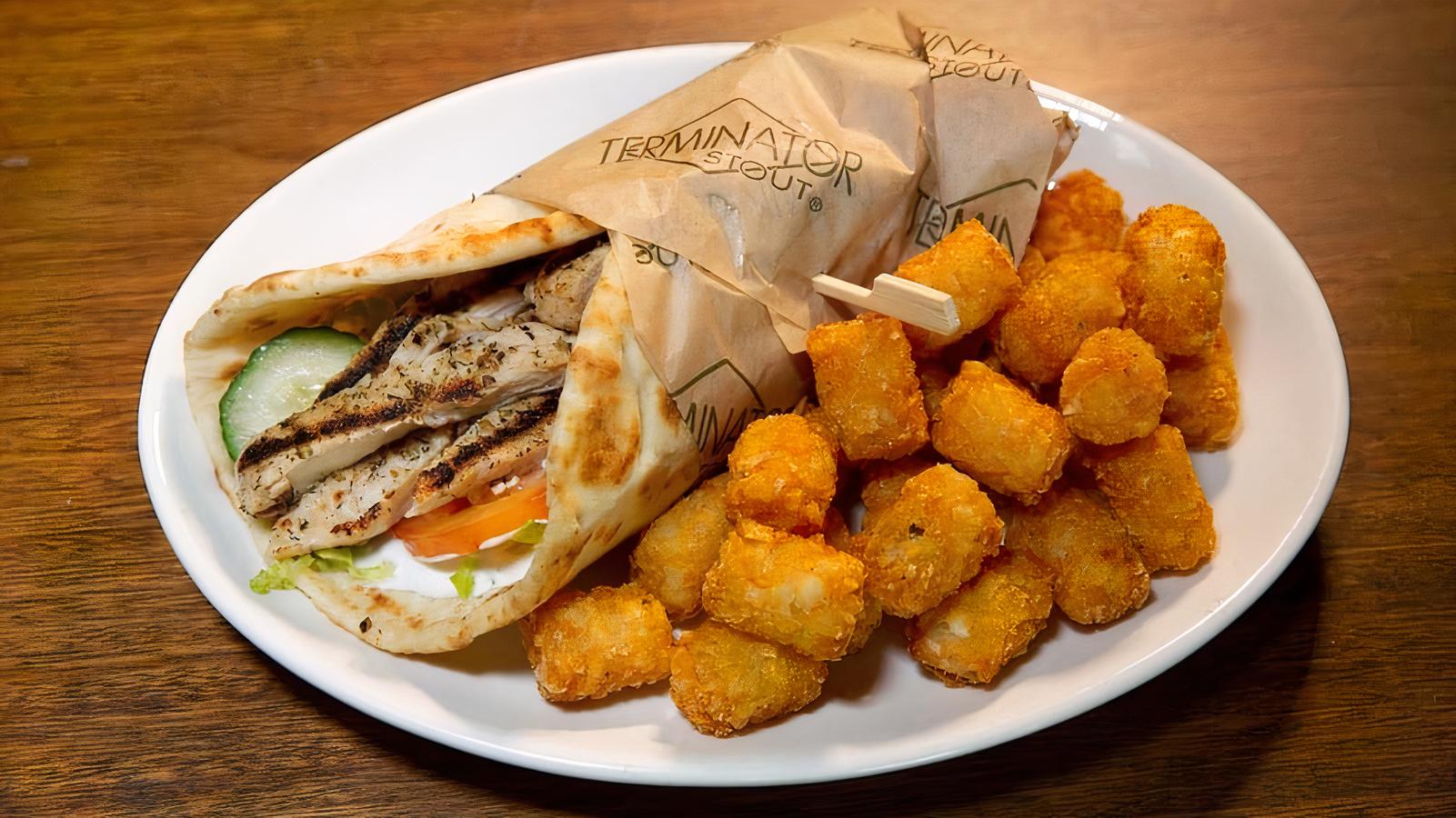 Greek Chicken Gyro