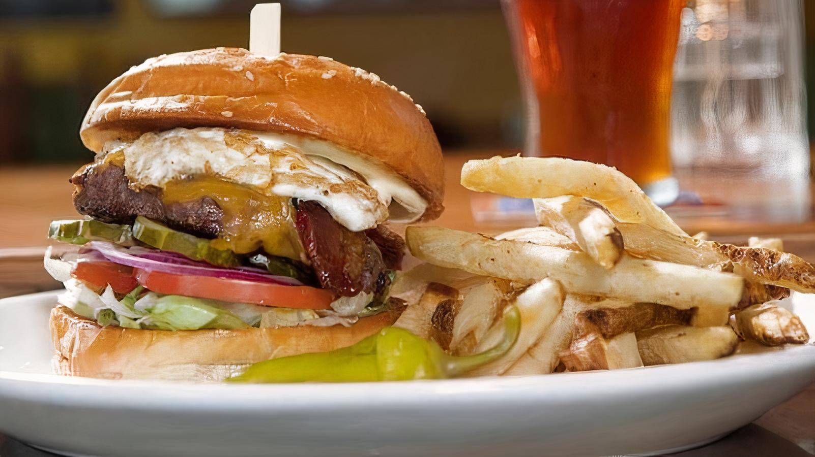 JR's Jumbo Deluxe Burger