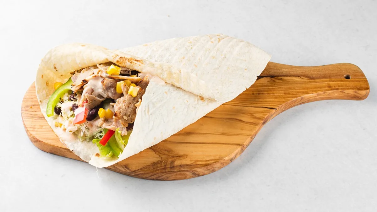 Tortilja s kebabom