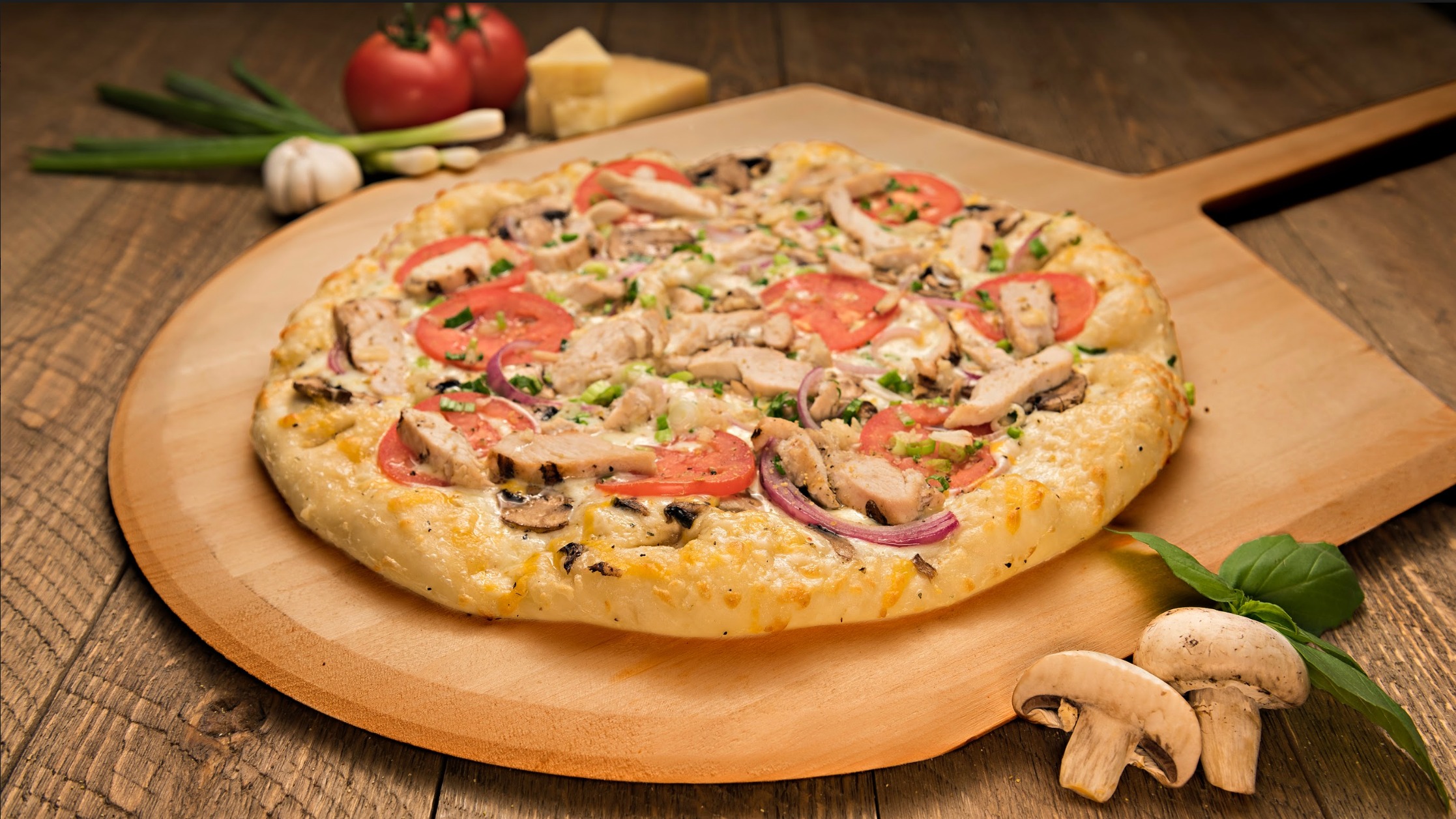 Garlic Chicken (Large - 14")